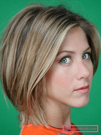 Jennifer Aniston med gradert bob square