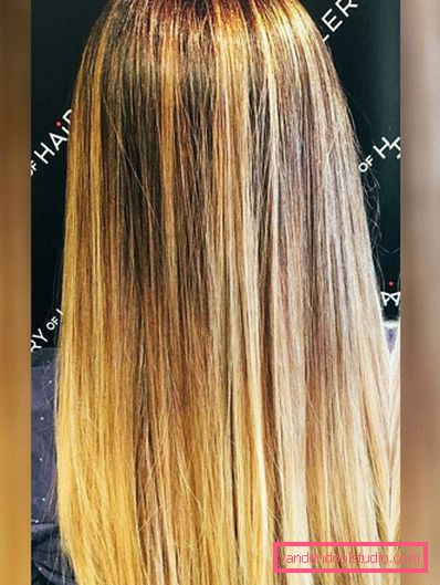 California fremhever for blondt hår