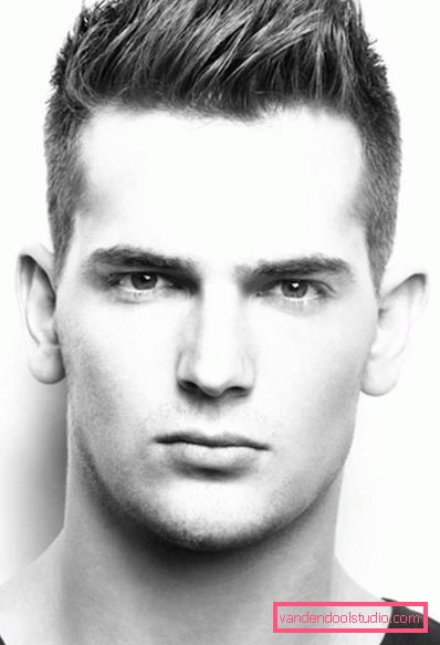 Undercut haircut mannlig bilde til frisør