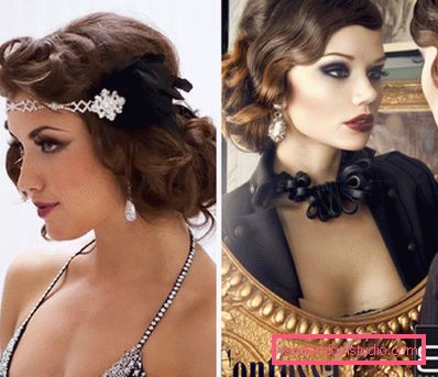 Frisyrer i stilen til den store Gatsby