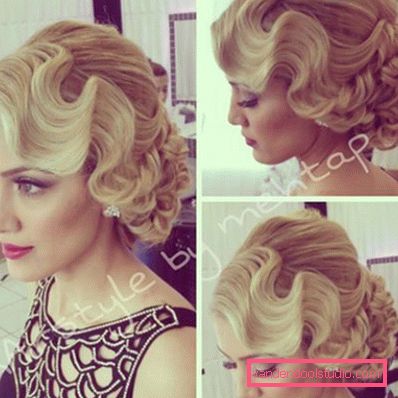 Gatsby Style frisyrer for langt hår