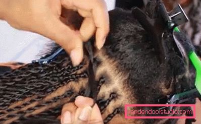 senegalese flettene trinnvis instruksjoner