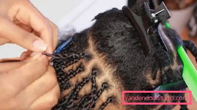senegalese flettene trinnvis instruksjoner