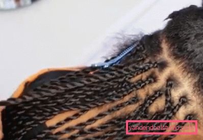 senegalese flettene trinnvis instruksjoner