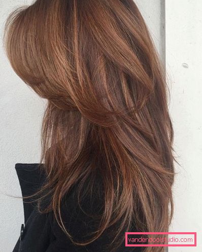 haircut kaskade for langt hår