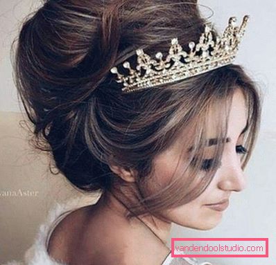 Bryllup frisyrer med tiara