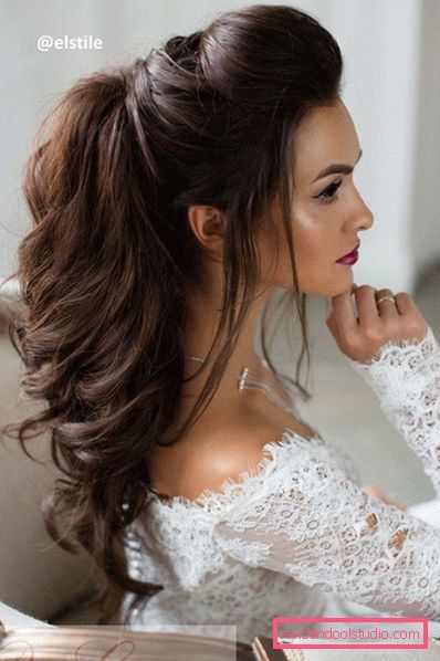 Bryllup frisyre med chignon