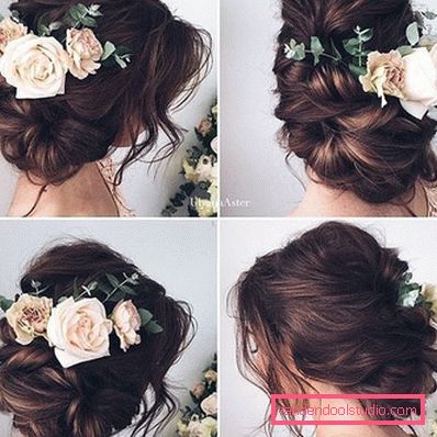 Bryllup frisyre med chignon