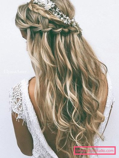 Bryllup frisyre med chignon