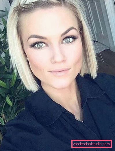 styling for kort hår med smell