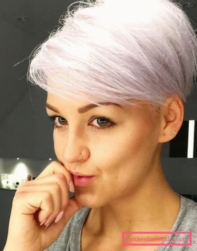 styling for kort hår med smell