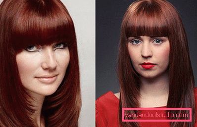 Haircuts med Bangs