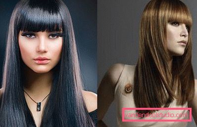 Haircuts med Bangs