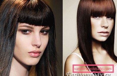 Haircuts med Bangs