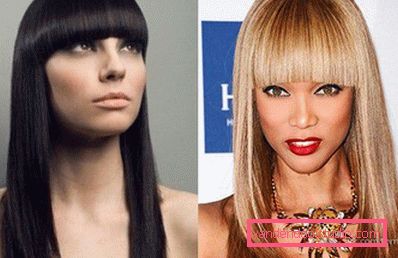 Haircuts med Bangs
