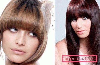 Haircuts med Bangs