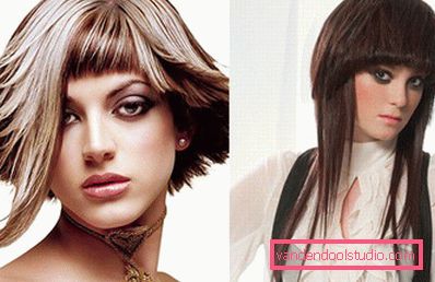 Haircuts med Bangs