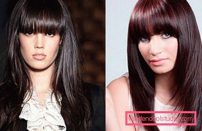 Haircuts med Bangs