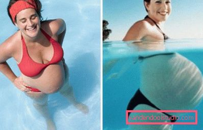 gravid i bassenget gravid i bassenget