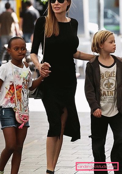Ulastelig stil av Angelina Jolie