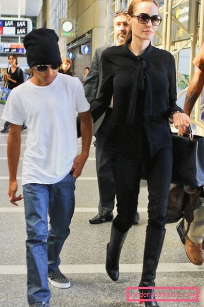 Ulastelig stil av Angelina Jolie