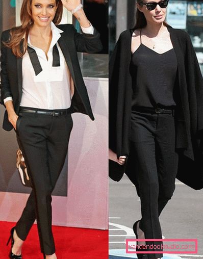 Ulastelig stil av Angelina Jolie