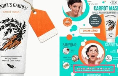 maske med gulrot maske med gulrot