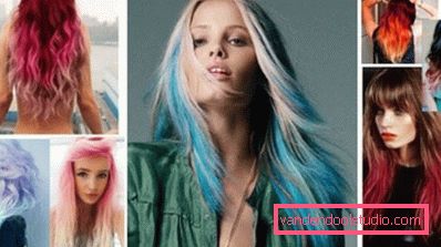 collage av lyse farger ombre collage av lyse farger ombre