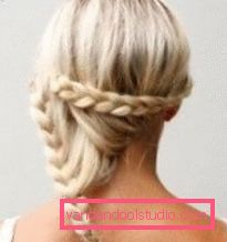 Lyse frisyrer for middels hår på 5 minutter til seg selv Vi lager lyse frisyrer for middels hår på 5 minutter - enkel gjør-det-selv styling