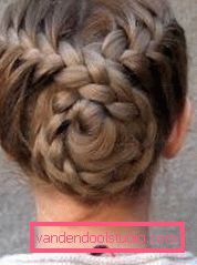 Lyse frisyrer for middels hår på 5 minutter til seg selv Vi lager lyse frisyrer for middels hår på 5 minutter - enkel gjør-det-selv styling