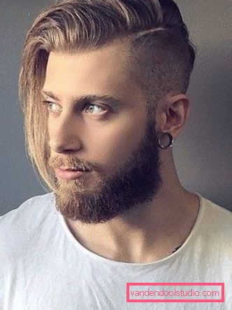 Menns lange hårklipp Menns lange hårklipp og frisyrer