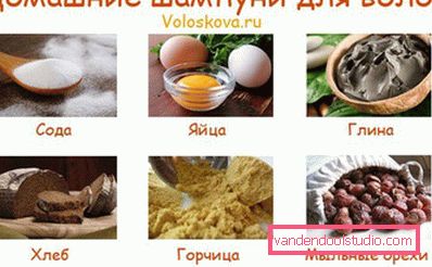 Hjemmelaget hår shampoos. Hjemmelagde sjampooppskrifter