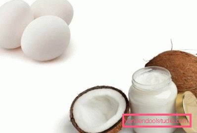 Effektive oppskrifter for kokosnøtt olje masker