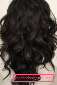 Halsfreshaler for middels hår Spektakulær haircut fox tail på lang og middels hår