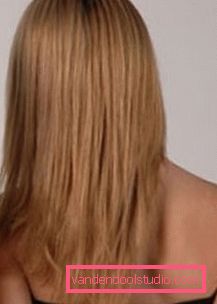 Halsfreshaler for middels hår Spektakulær haircut fox tail på lang og middels hår