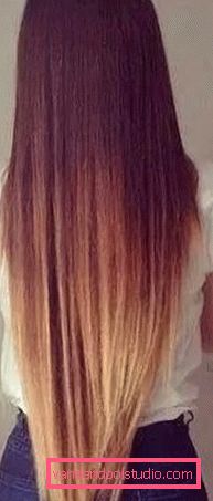Frisk hale for lang hår Spektakulær haircut fox tail på lang og middels hår