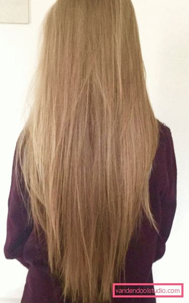 Frisk hale for lang hår Spektakulær haircut fox tail på lang og middels hår