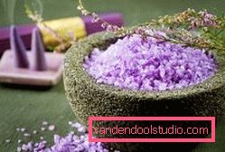 Lavendel essensiell olje for hår