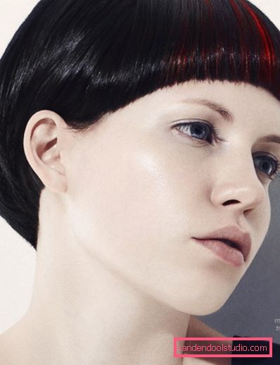 Haircut-siden Elegant frisyre side for kort og middels hår