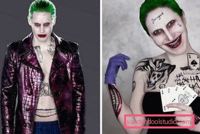 gjør sminke Jared Leto gjør sminke Jared Leto