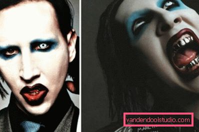 98 Grim Marilyn Manson - lys og