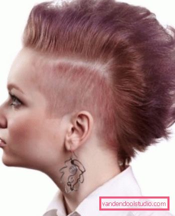 Mohawk frisyre Mohawk - frisyre for menn og kvinner