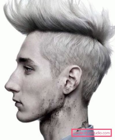 Mohawk frisyre Mohawk - frisyre for menn og kvinner