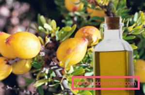 Argan Hair Oil Vi bruker med fordel arganolje til hår