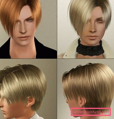 Hva heter Leon Kennedy's frisyre