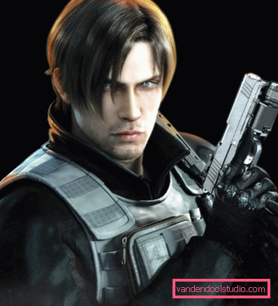 Hva heter Leon Kennedy's frisyre