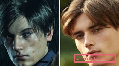 Hva heter Leon Kennedy's frisyre