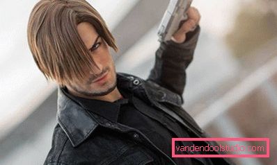 Hva heter Leon Kennedy's frisyre