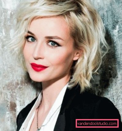 Hair Gagarin Hvordan lage et hår som Polina Gagarina