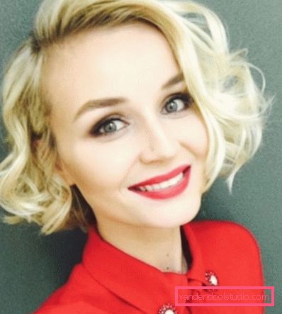 Hair Gagarin Hvordan lage et hår som Polina Gagarina
